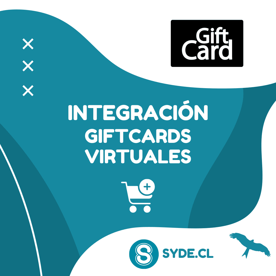 Integración Giftcards Integración Gift cards Virtuales - Imagen 1